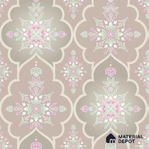 PLK006-3 | Traditional Series Patterned Look 52 inches Economy Paper (Customized Size Wallpaper)