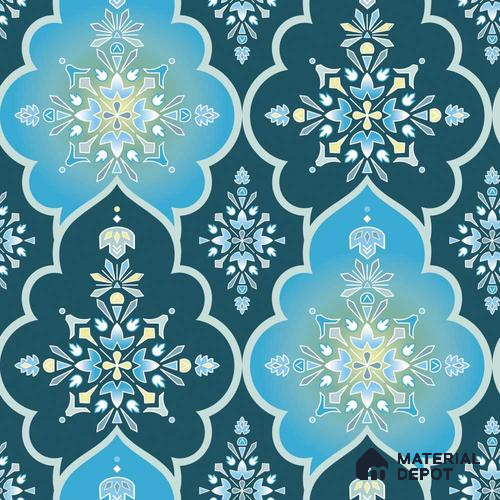 PLK006-5 | Traditional Series Patterned Look 40 inches Sandblast Paper (Customized Size Wallpaper)