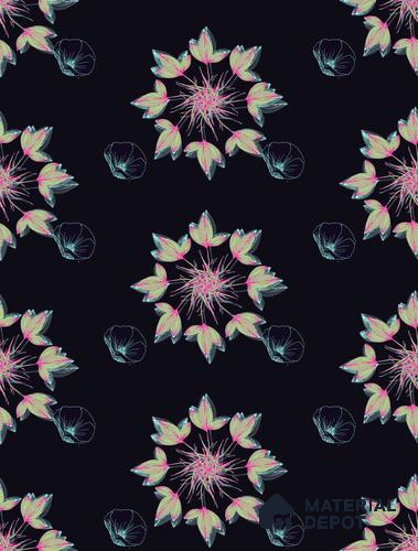 POS001-3 | Traditional Series Florals Look 50 inches Premium Paper (Customized Size Wallpaper)