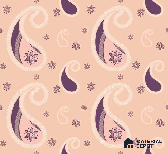POS003-6 | Traditional Series Patterned Look 50 inches Premium Paper (Customized Size Wallpaper)