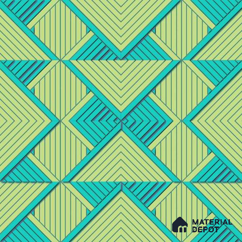 POS010-6 | Modern Series Geometric Look 52 inches Economy Paper (Customized Size Wallpaper)