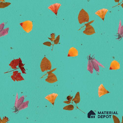 POS020-6 | Modern Series Florals Look 50 inches Premium Paper (Customized Size Wallpaper)