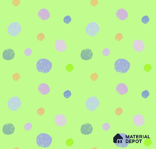 POS038 - 2 | Kid Series Patterned Look 52 inches Economy Paper (Customized Size Wallpaper)