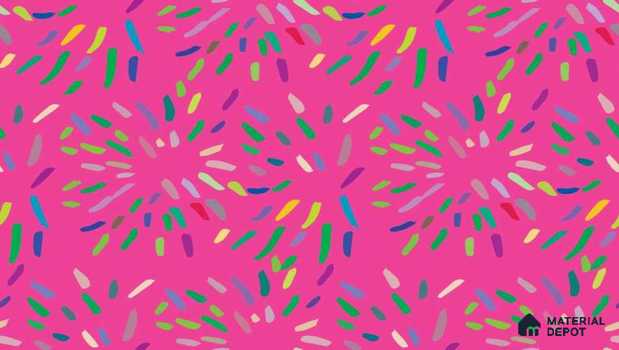 POS042 - 4 | Kid Series Patterned Look 52 inches Economy Paper (Customized Size Wallpaper)
