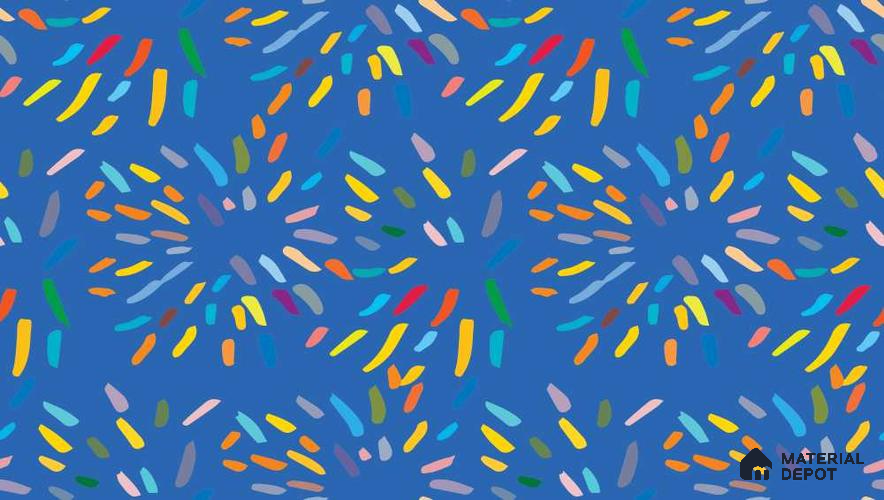 POS042 - 6 | Kid Series Patterned Look 40 inches Sandblast Paper (Customized Size Wallpaper)