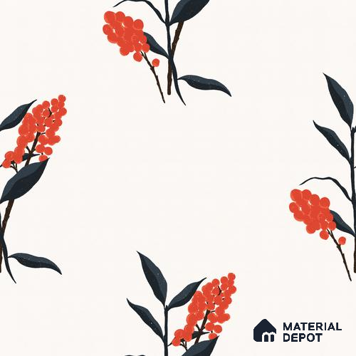 PTB003-2 | Modern Series Florals Look 50 inches Premium Paper (Customized Size Wallpaper)