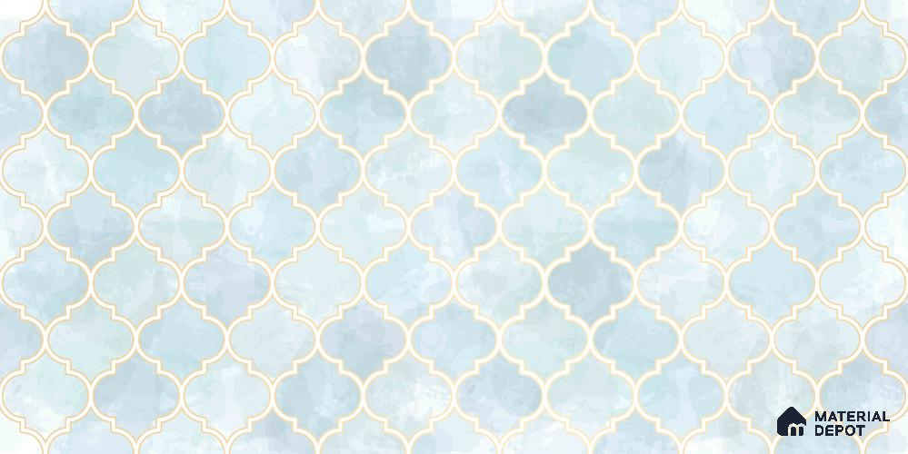 SUB-06 | Subtle Series Florals Look 40 inches Sandblast Paper (Customized Size Wallpaper)