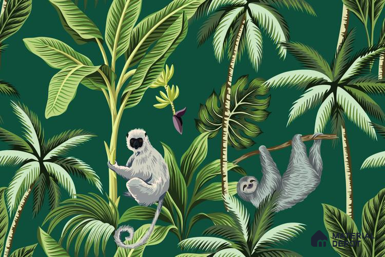TROP - 02 | Tropical Series Nature Look 40 inches Sandblast Paper (Customized Size Wallpaper)