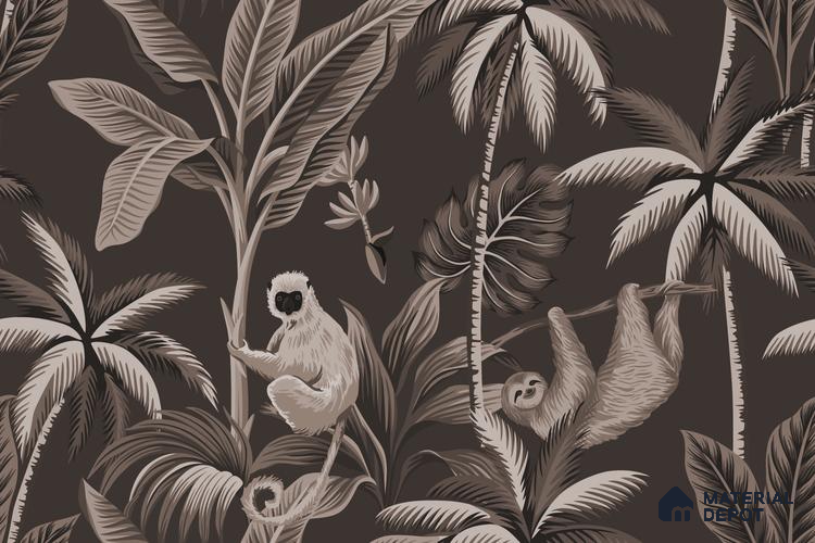 TROP - 02B | Tropical Series Nature Look 50 inches Premium Paper (Customized Size Wallpaper)