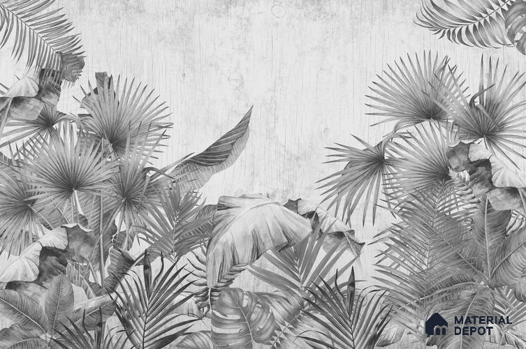 TROP - 04A | Tropical Series Nature Look 40 inches Sandblast Paper (Customized Size Wallpaper)