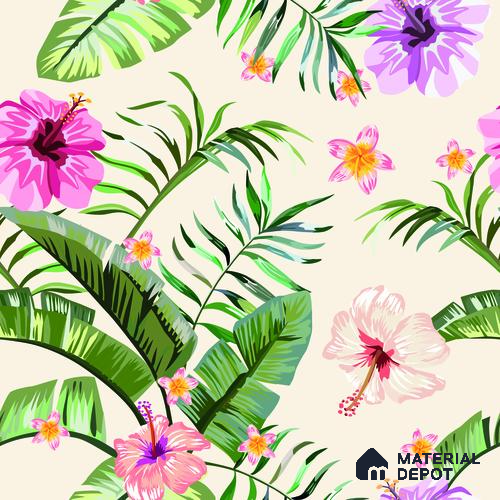 TROP - 06 | Tropical Series Nature Look 40 inches Canvas Paper (Customized Size Wallpaper)