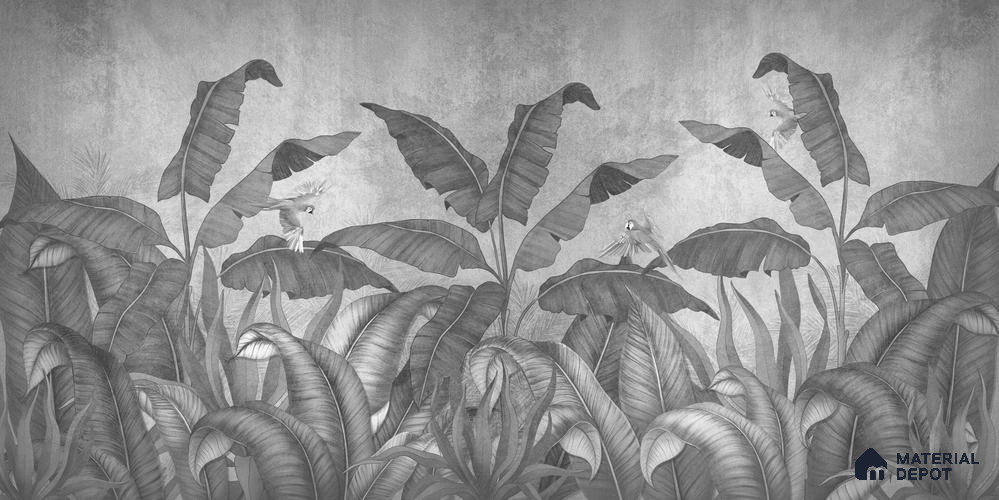 TROP - 07A | Tropical Series Nature Look 40 inches Sandblast Paper (Customized Size Wallpaper)