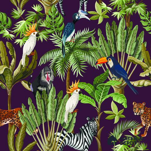 A close-up of a TROP - 15 | Tropical Series Nature Look 50 inches Premium Paper (Customized Size Wallpaper) available at Material Depot in Bangalore