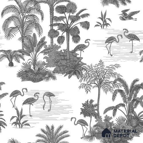 TROP - 17B | Tropical Series Nature Look 52 inches Economy Paper (Customized Size Wallpaper)