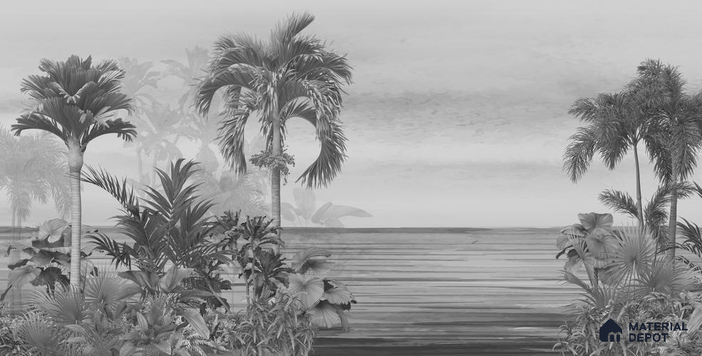 TROP - 18A | Tropical Series Nature Look 40 inches Sandblast Paper (Customized Size Wallpaper)