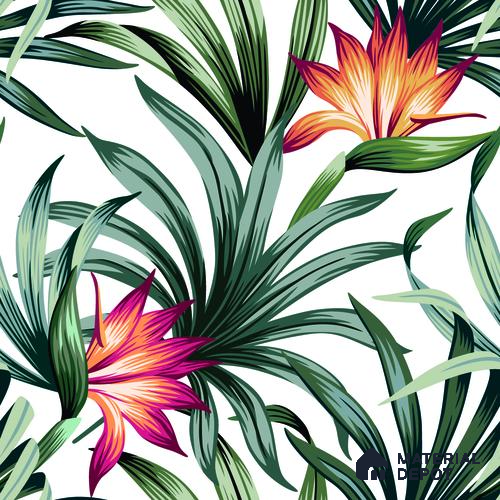 TROP - 19 | Tropical Series Nature Look 40 inches Canvas Paper (Customized Size Wallpaper)