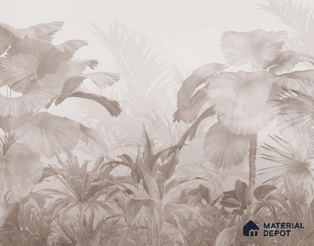 TROP - 20B | Tropical Series Nature Look 52 inches Economy Paper (Customized Size Wallpaper)