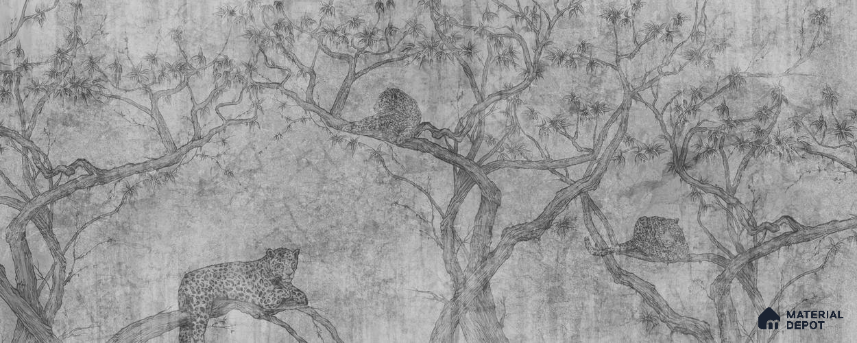 TROP - 23A | Tropical Series Nature Look 40 inches Canvas Paper (Customized Size Wallpaper)