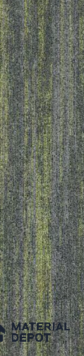 04 Grey/L.Green 1000x250 mm 100% Nylon/Eco Back Carpet Tile - 4 mm