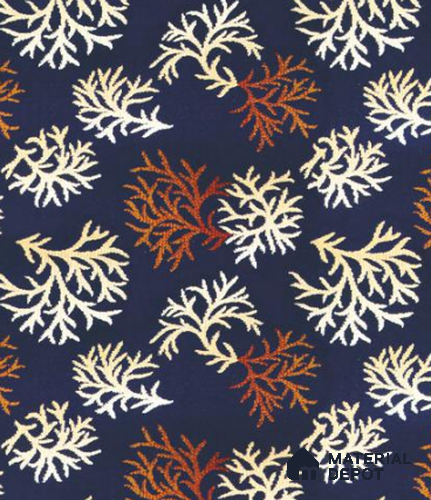 1327-Forest Blue Classic Wilton Series 25 Meter x 3.96 Meter Pattern 3 Carpet Tile - 12 mm