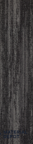 14 Dark Grey 1000x250 mm 100% Nylon/Eco Back Carpet Tile - 4 mm