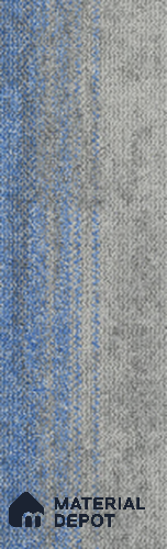 #202 - Cobalt Blue 1000x250 mm 100 % PP/ Eco Back Carpet Tile - 5 mm