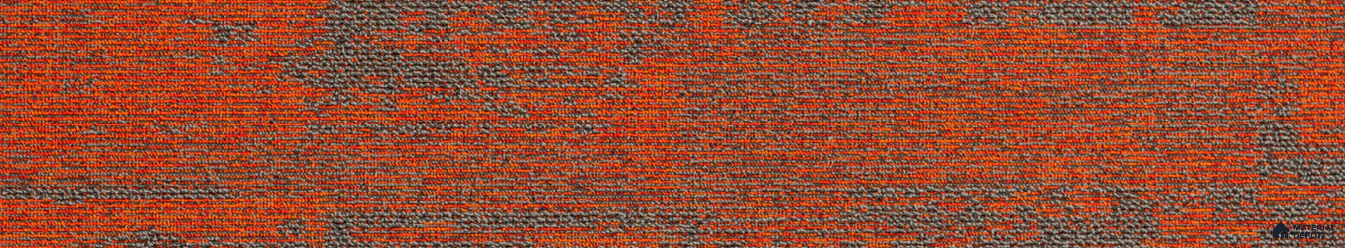 46-Flaming Red Skywalker Series 1000x250 mm 100 % PP/ Eco Back Carpet Tile - 5 mm