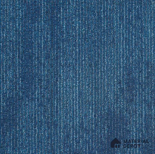 5184 - Blue 500x500 mm 100% PP/Eco Back Carpet Tile - 5 mm
