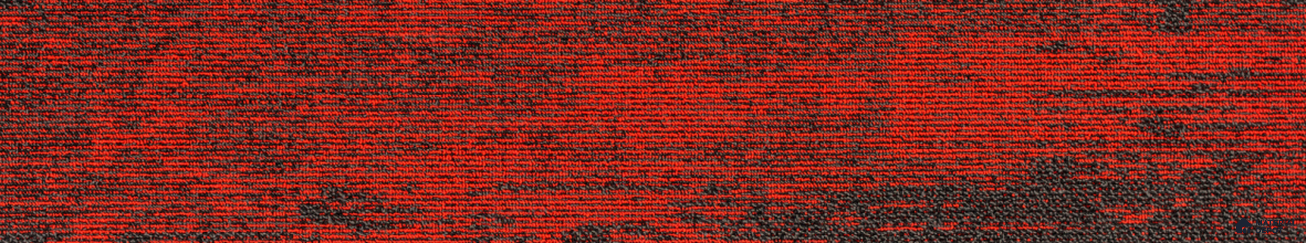 57-Scarlet Red Skywalker Series 1000x250 mm 100 % PP/ Eco Back Carpet Tile - 5 mm