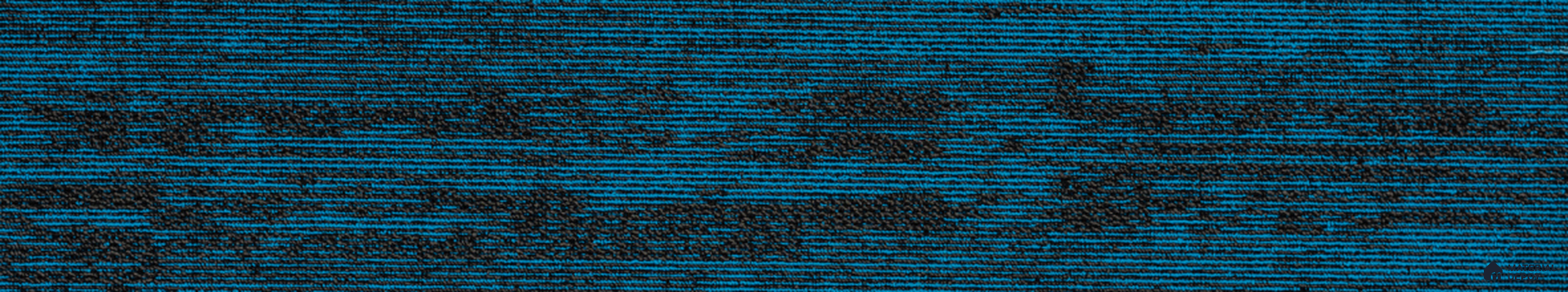 59-Tiffany Blue Skywalker Series 1000x250 mm 100 % PP/ Eco Back Carpet Tile - 5 mm