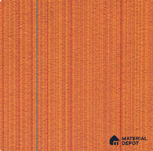 CS 282 D-Orange Colourspace Series 500x500 mm 100% Nylon Graphic Loop Pile/PVC Back Carpet Tile - 5 mm