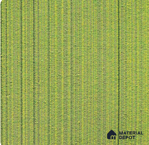 CS 283 D-Green Colourspace Series 500x500 mm 100% Nylon Graphic Loop Pile/PVC Back Carpet Tile - 5 mm