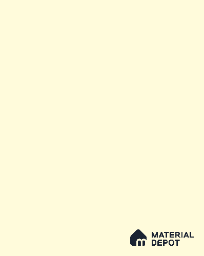 LM 03286 Off Pale Cream 8 ft x 4 ft High Gloss Finish Decorative Laminate - 0.8 mm | Suitable for Living Room, Kitchen, Office