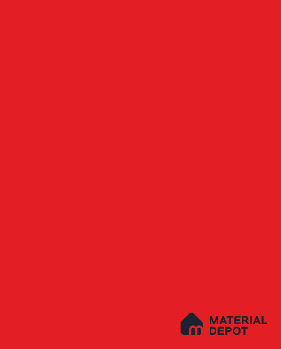 LM 03292 Vivid Red 8 ft x 4 ft High Gloss Finish Decorative Laminate - 0.8 mm | Suitable for Living Room, Kitchen, Office