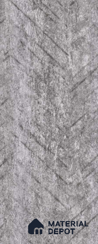 Patterned Look LM 03266 Chevron Silver 8 ft x 4 ft Texture Finish Decorative Laminate - 0.8 mm | Suitable for Bedroom, TV Unit, Wardrobe