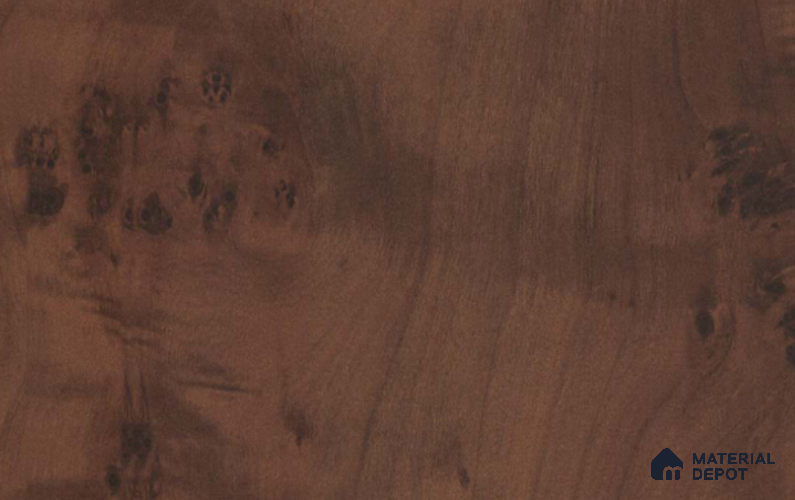 Wooden Look LM 03215 Dark Lumber 8 ft x 4 ft Texture Finish Decorative Laminate - 0.8 mm | Suitable for TV Unit, Wardrobe, Kitchen Cabinets