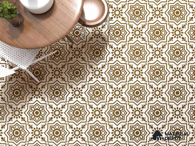Multifired Moroccan Floor & Wall Tile TL 05679 Zellige Ayaan Alloy 12 x 12 inch Vitrified Matte Finish - 9 mm | Suitable for Living Room, Bathroom, Kitchen & Backsplash