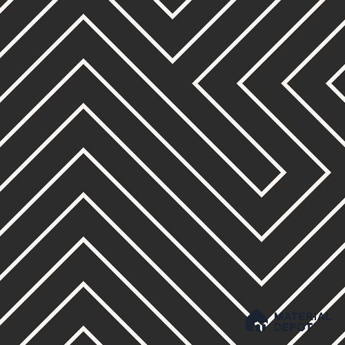 Multifired Moroccan Floor & Wall Tile TL 05682 B Zellige Dark Onyx 12 x 12 inch Vitrified Matte Finish - 9 mm | Suitable for Living Room, Bathroom, Kitchen & Backsplash