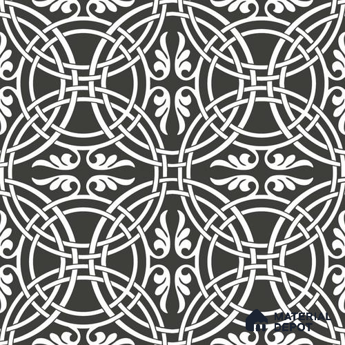 Multifired Moroccan Floor & Wall Tile TL 05711 Zellige Sphere Foliage 12 x 12 inch Vitrified Matte Finish - 9 mm | Suitable for Living Room, Bathroom, Kitchen & Backsplash
