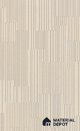 Punch Wall Tile TL 10607 1442 Strapes Punch Apricot 4 ft x 2 ft Full Body Vitrified Matte Finish - 9 mm | Suitable for Living Room, Bathroom & Kitchen
