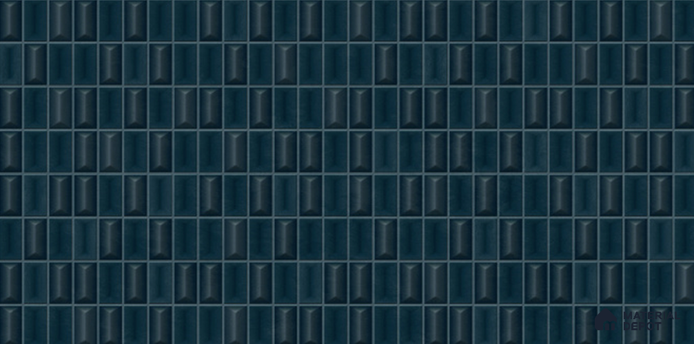 3D Look Wall Tile TL 11451 E Aspen Midnight 2 ft x 1 ft Ceramic Glossy Finish - 9 mm | Suitable for Bathroom, Dining & Kitchen
