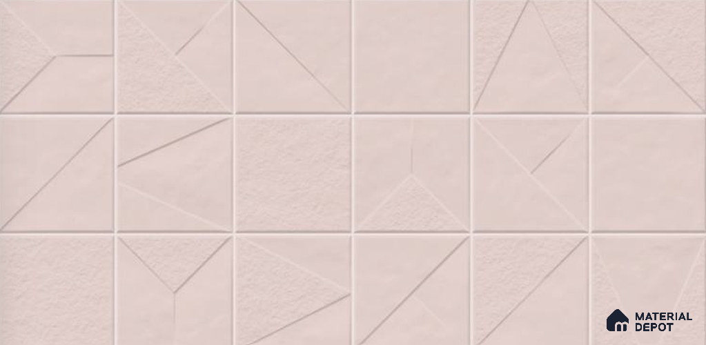 Punch Look Wall Tile TL 11449 E Nova Roce 2 ft x 1 ft Ceramic Punch Matte Finish - 8 mm | Suitable for Bathroom, Dining & Kitchen