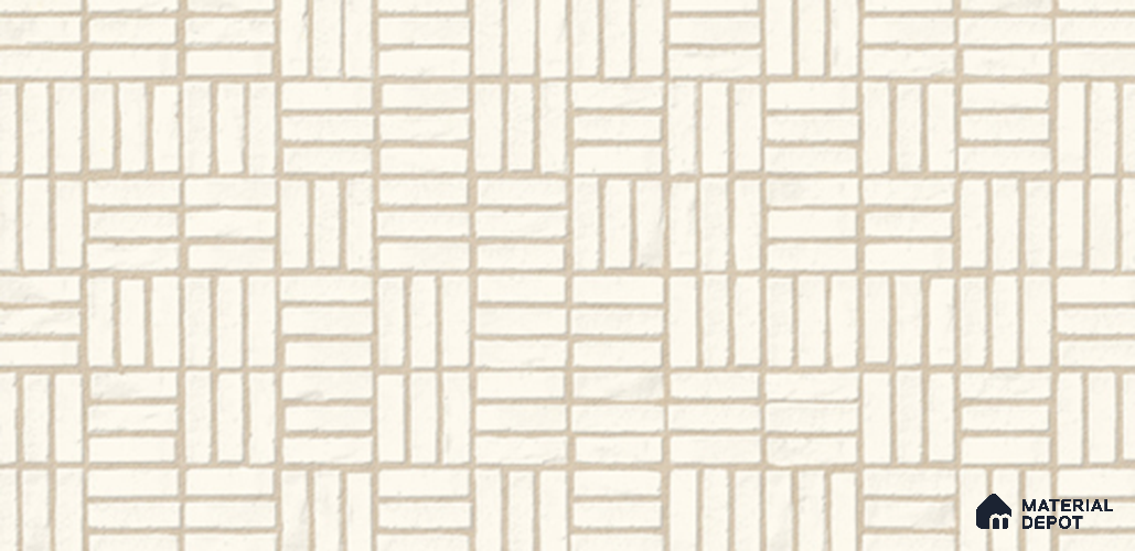 Punch Look Wall Tile TL 11452 C Inspire Crayon 2 ft x 1 ft Ceramic Matte Finish - 8 mm  | Suitable for Bathroom & Kitchen