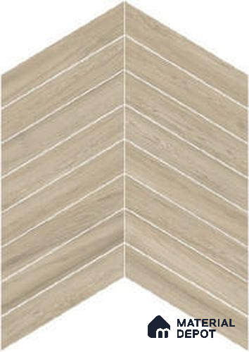 Wood Look Floor & Wall Tile TL 07205 F Feelwood Maple 18 Inch x 3 Inch Vitrified Matte Finish - 9 mm | 2-3 mm Spacer is Mandatory