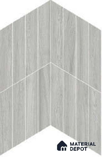 Wood Look Floor & Wall Tile TL 07205 Feelwood Ash 18 Inch x 3 Inch Vitrified Matte Finish - 9 mm | 2-3 mm Spacer is Mandatory