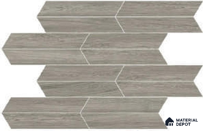 Wood Look Floor & Wall Tile TL 07205 C Feelwood Grigio 18 Inch x 3 Inch Vitrified Matte Finish - 9 mm | 2-3 mm Spacer is Mandatory