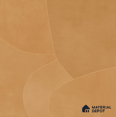 Patterned Look Floor & Wall Tile TL 10883 C Artila Orange 2 ft x 2 ft Vitrified Matte Finish - 9 mm