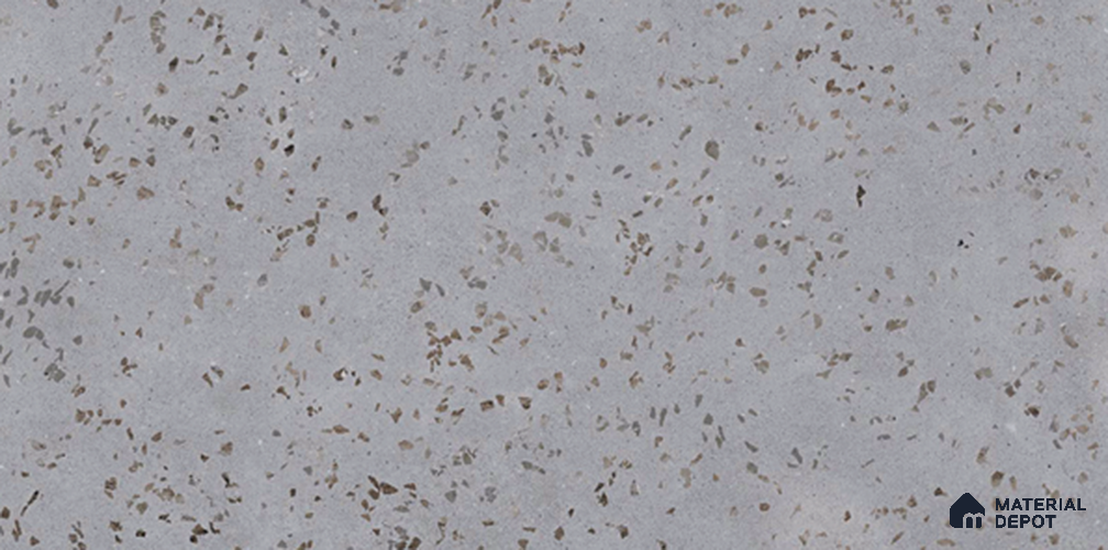 Terrazzo Look Floor & Wall Tile TL 11446 C Allure Grey 4 ft x 2 ft Vitrified Matte Finish - 9 mm | Suitable for Living Room, Bedroom & Dining