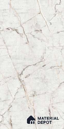 Marble Wall & Floor Tile TL 06394 Aspen Ivory 4 ft x 2 ft Vitrified Glossy Finish - 9 mm | Suitable for Living Room, Bedroom & Bathroom