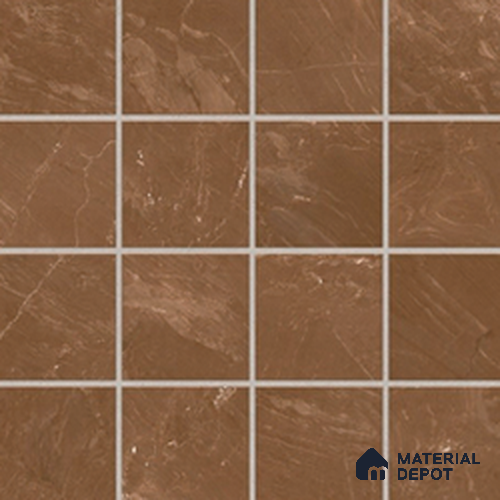 Stone Floor Tile TL 07663 D Attica Brown 2 ft x 2 ft Matte Finish Vitrified Tile - 12 mm | Suitable for Parking, Outdoor & Bathroom